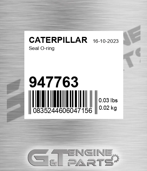 947763 Seal O-ring for CATERPILLAR