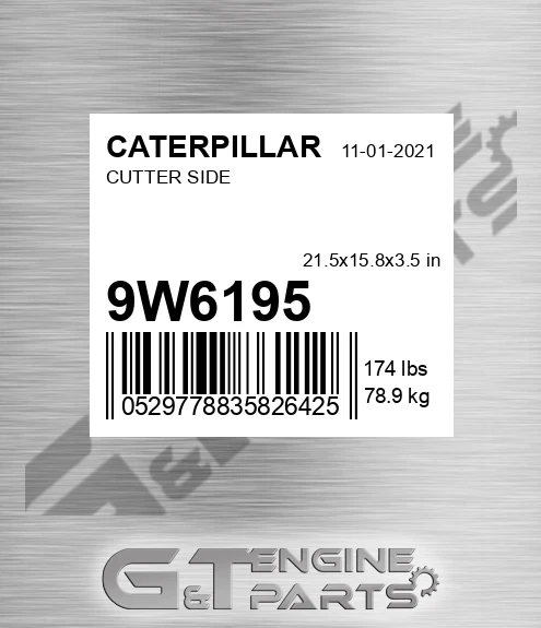9W-6195 Cutter Side for CATERPILLAR