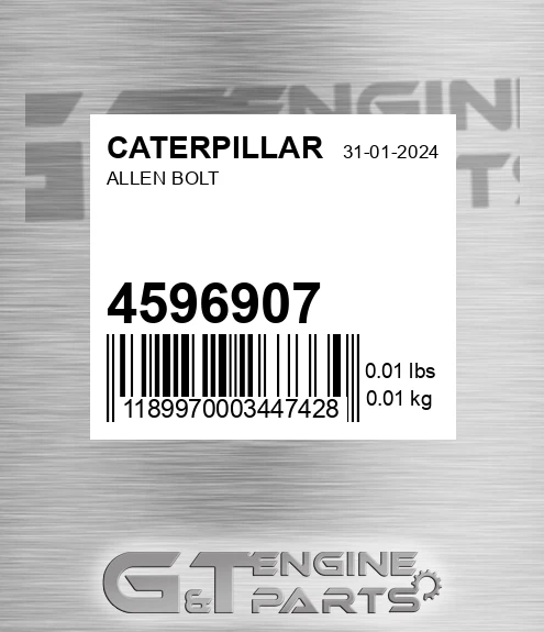 459-6907 Allen Bolt