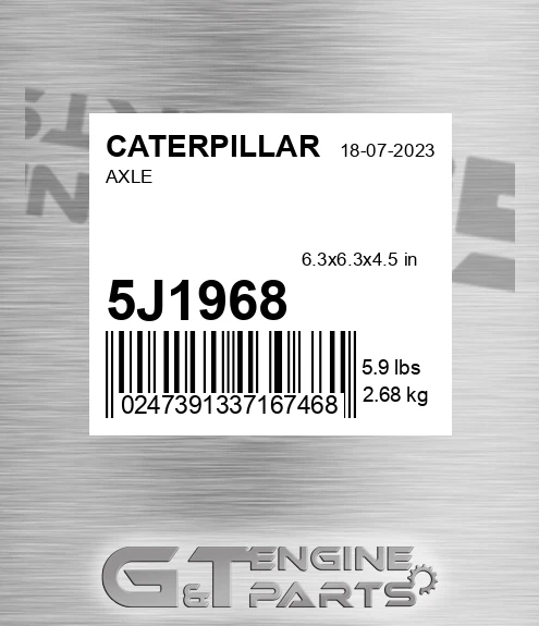 5J-1968 Axle for CATERPILLAR