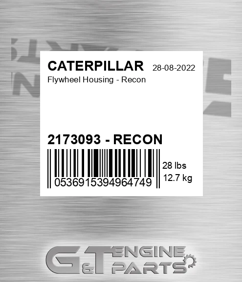 2173093 - RECON Flywheel Housing - Recon for CATERPILLAR