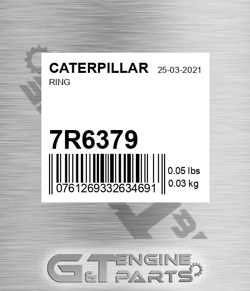 7R-6379 Ring for CATERPILLAR