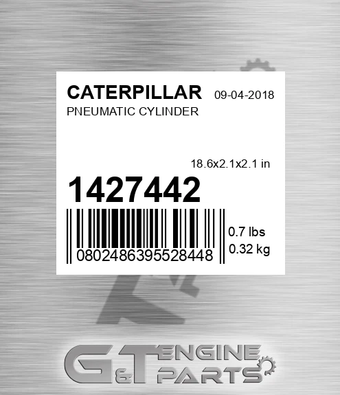 142-7442 Pneumatic Cylinder