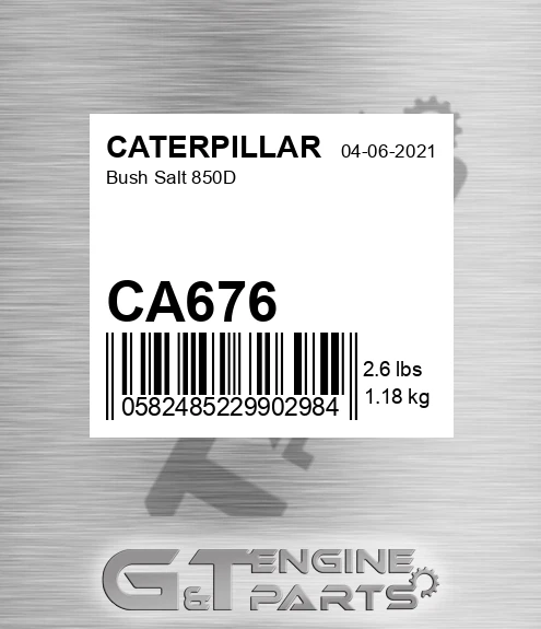 CA676 Bush Salt 850d