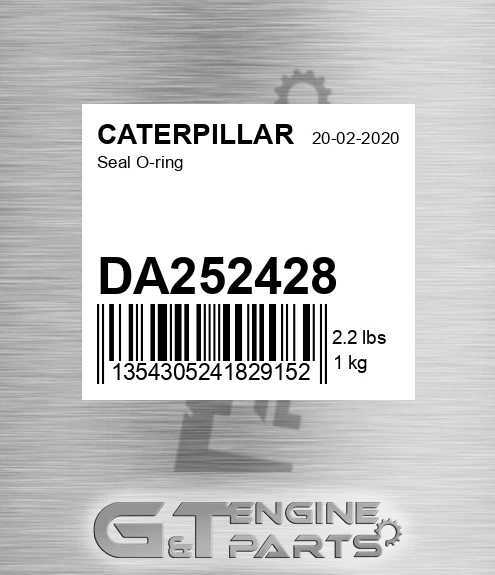 DA252428 Seal O-ring