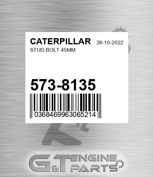 573-8135 Stud Bolt 45mm