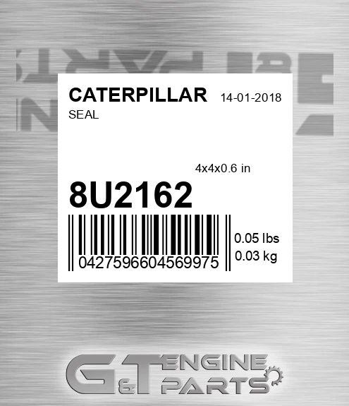 8U-2162 Seal for CATERPILLAR