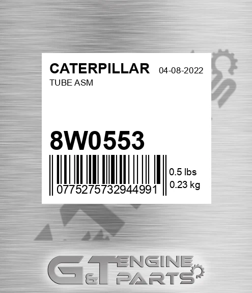 8W0553 Tube Asm