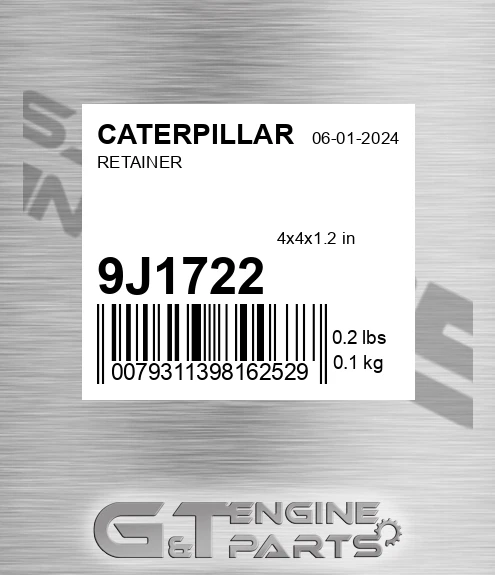 9J1722 Retainer