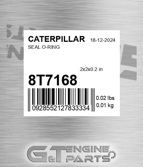 8T-7168 Seal O-ring for CATERPILLAR