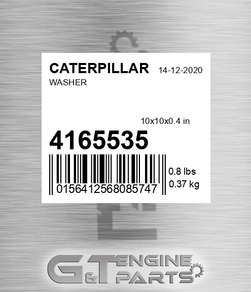 416-5535 Washer for CATERPILLAR