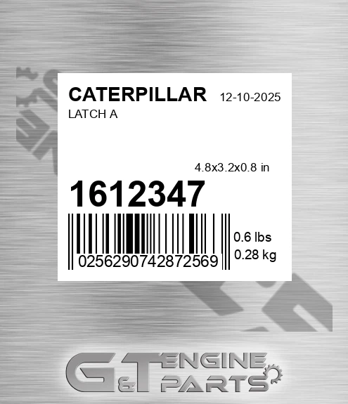 1612347 Latch A for CATERPILLAR