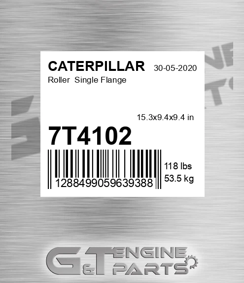7T4102 S/f Rlr Grp D6h for CATERPILLAR