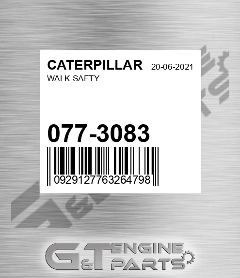 077-3083 CATERPILLAR Walk Safty