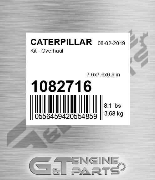 108-2716 Kit - Overhaul for CATERPILLAR