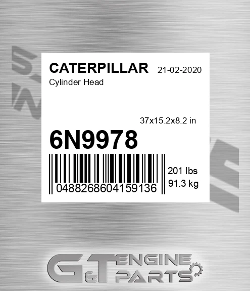 6N9978 CATERPILLAR Cylinder Head