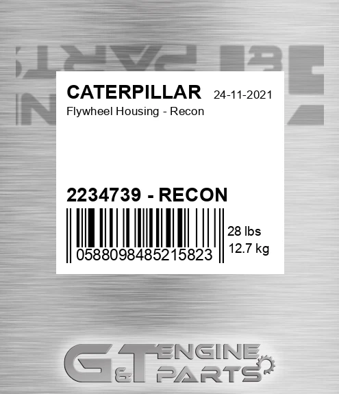 2234739 - RECON Flywheel Housing - Recon for CATERPILLAR