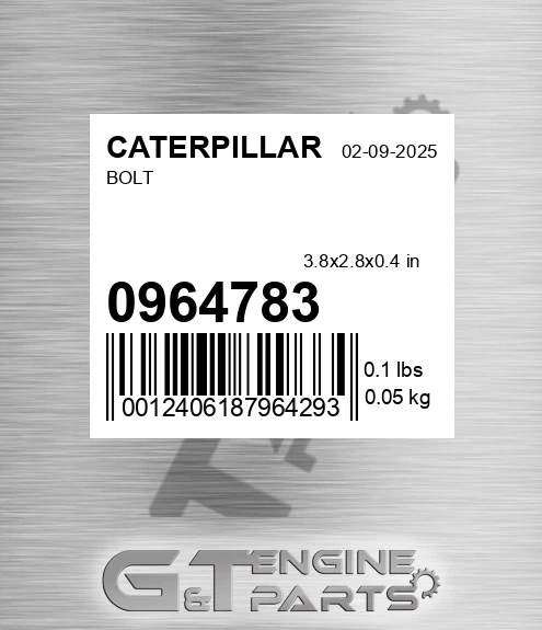 096-4783 Bolt