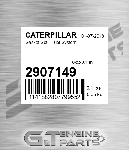 2907149 Gasket Set - Fuel System