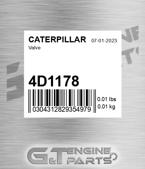 4D-1178 Valve