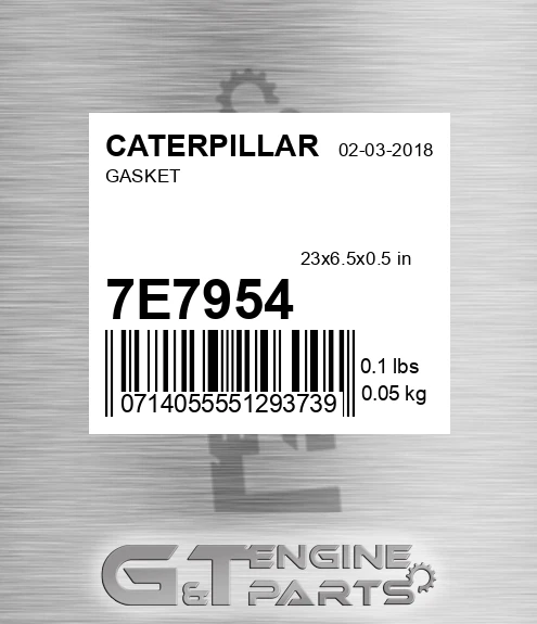 7E-7954 Gasket