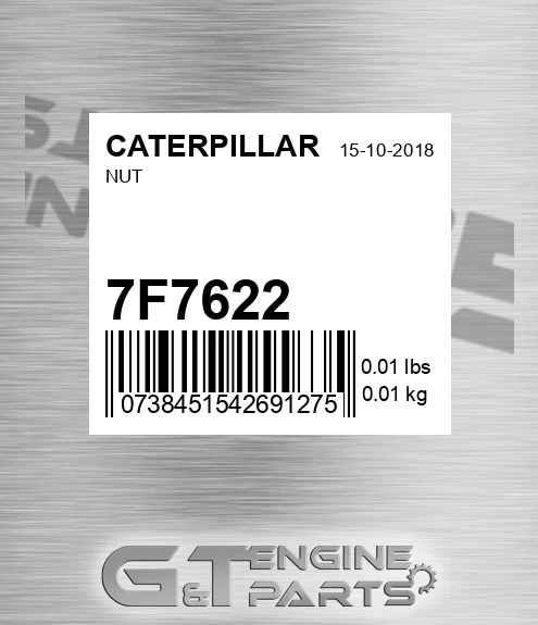7F7622 Nut