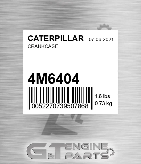 4M6404 Crankcase