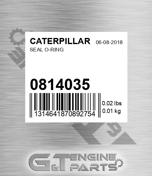 081-4035 Seal O-ring for CATERPILLAR