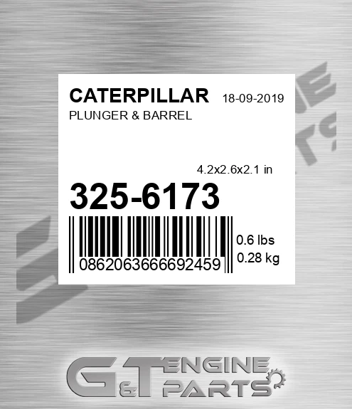 325-6173 Plunger & Barrel