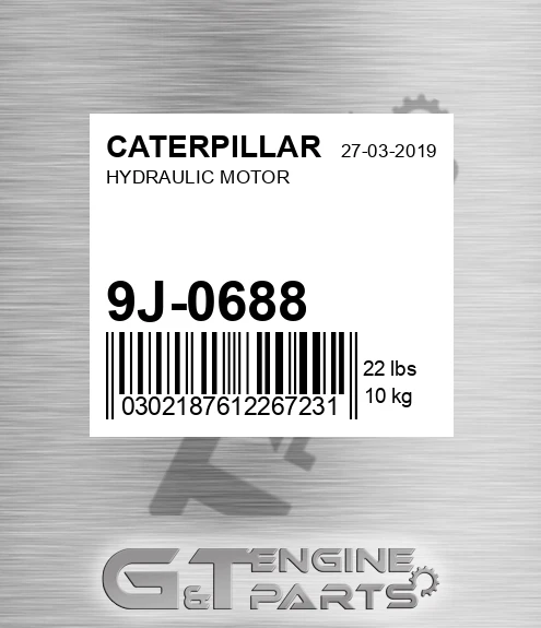 9J-0688 Hydraulic Motor