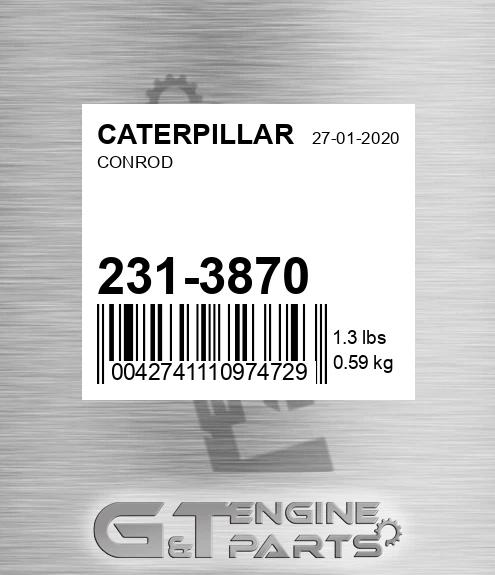 231-3870 Conrod for CATERPILLAR