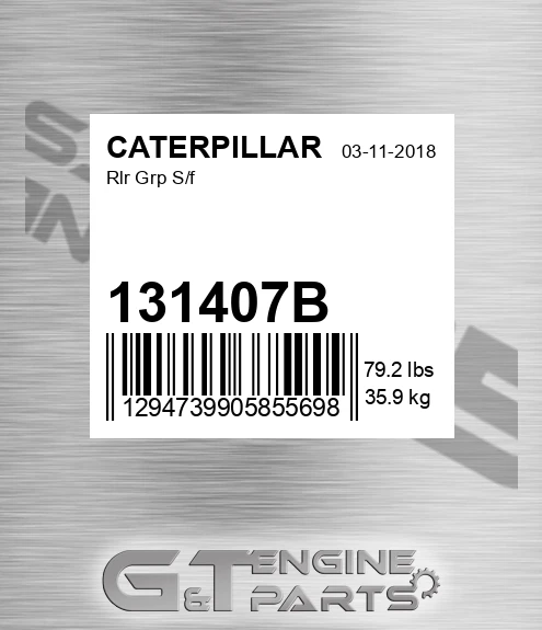 131407B CATERPILLAR Rlr Grp S/f