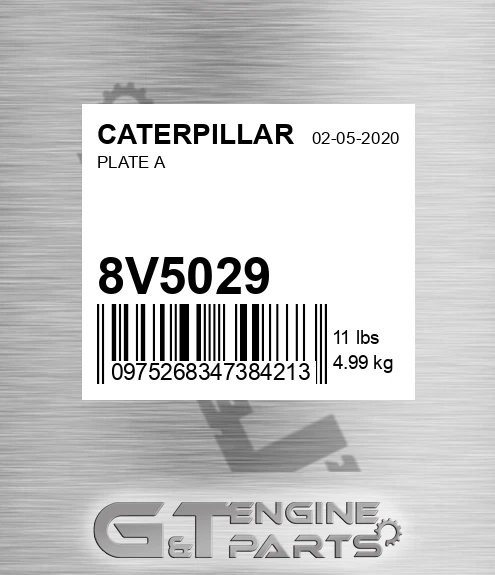 8V5029 Plate A