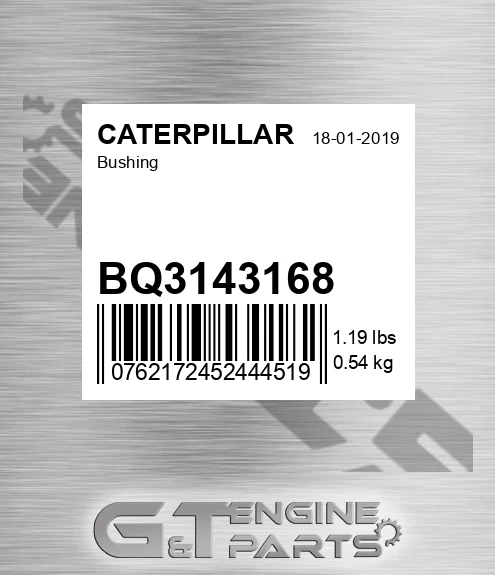 BQ3143168 Bushing for CATERPILLAR