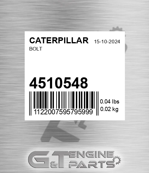 4510548 Bolt