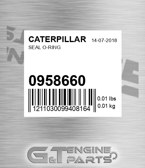 095-8660 Seal O-ring