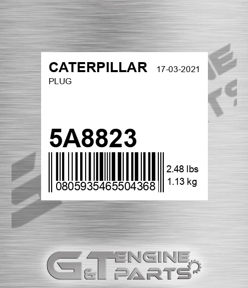 5A-8823 Plug for CATERPILLAR