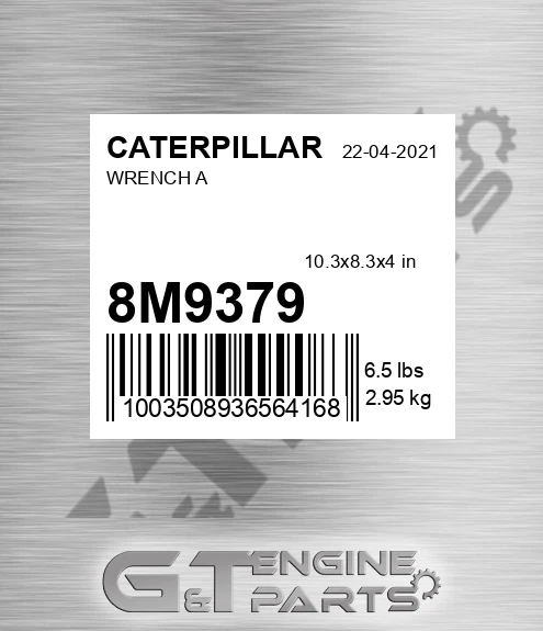 8M9379 Wrench A for CATERPILLAR