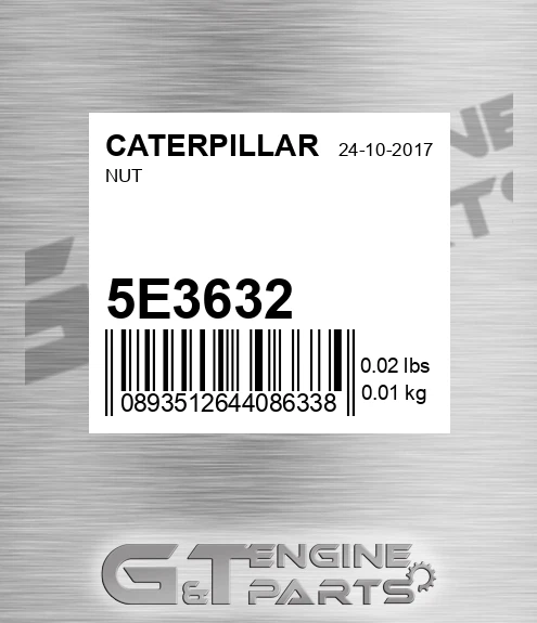 5E-3632 Nut