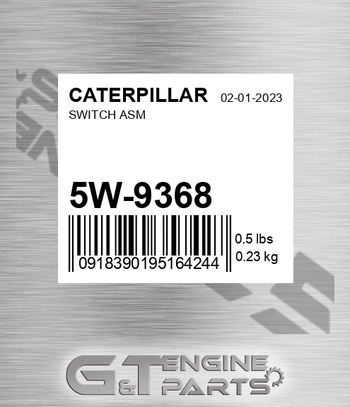 5W9368 Switch Asm for CATERPILLAR