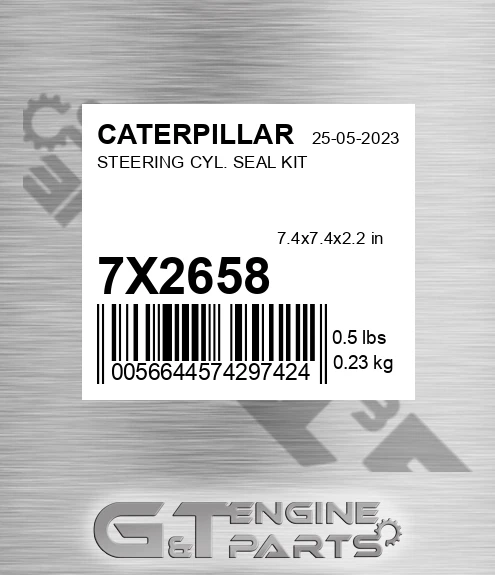 7X-2658 Steering Cyl. Seal Kit for CATERPILLAR