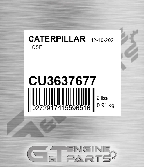 CU3637677 CATERPILLAR Hose