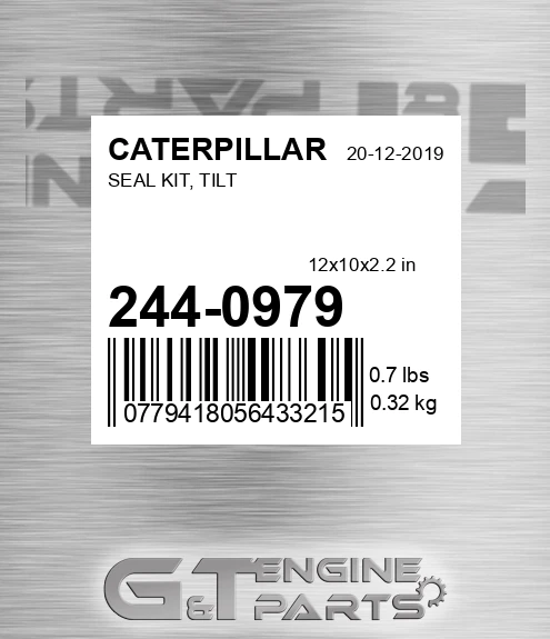 2440979 Seal Kit, Tilt