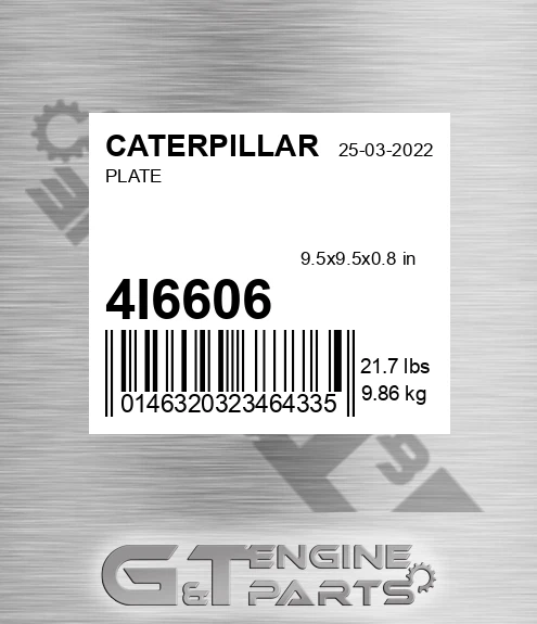 4I-6606 Plate