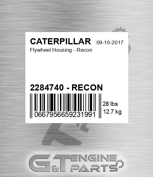2284740 - RECON Flywheel Housing - Recon for CATERPILLAR