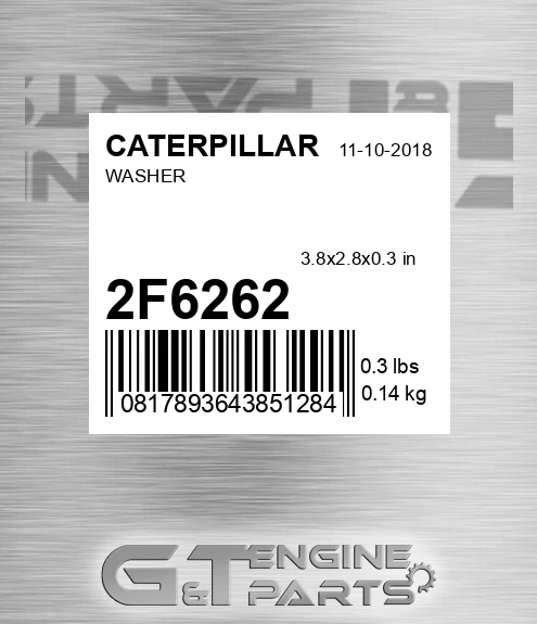 2F6262 Washer