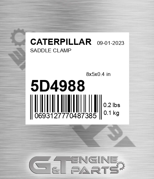 5D-4988 Saddle Clamp