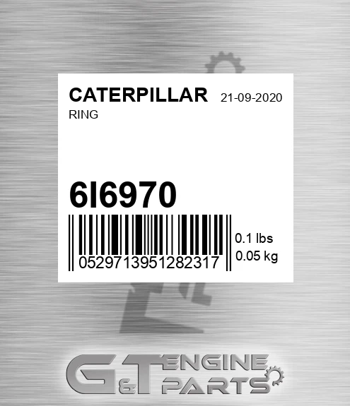 6I6970 Ring for CATERPILLAR