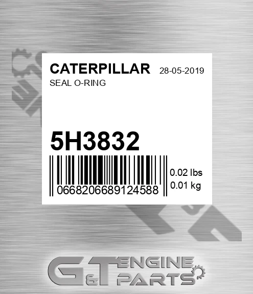 5H-3832 Seal O-ring for CATERPILLAR