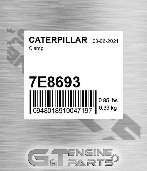 7E8693 Clamp